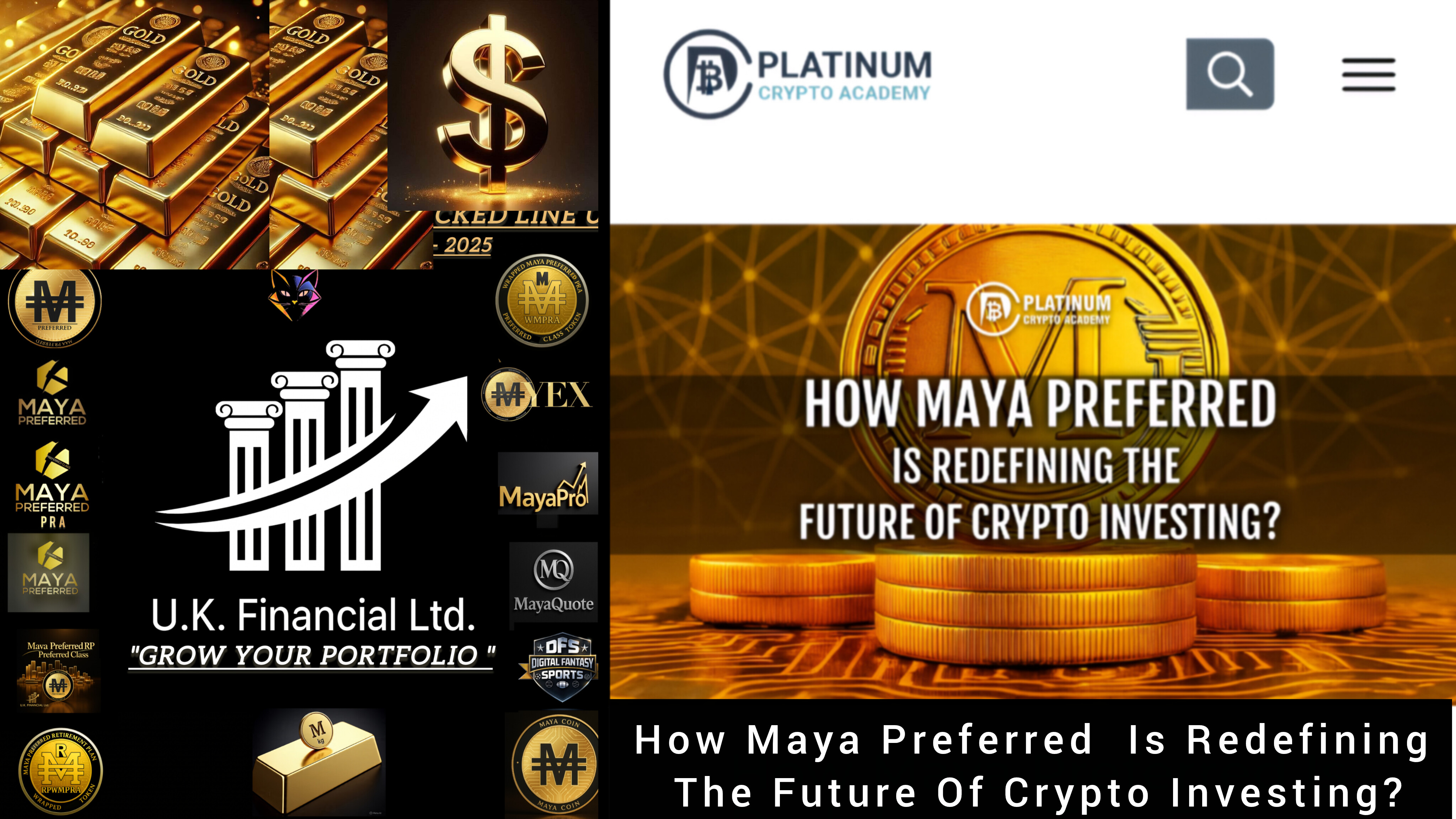 UK Financial Ltd Featured on Front Page of Platinum Crypto Academy