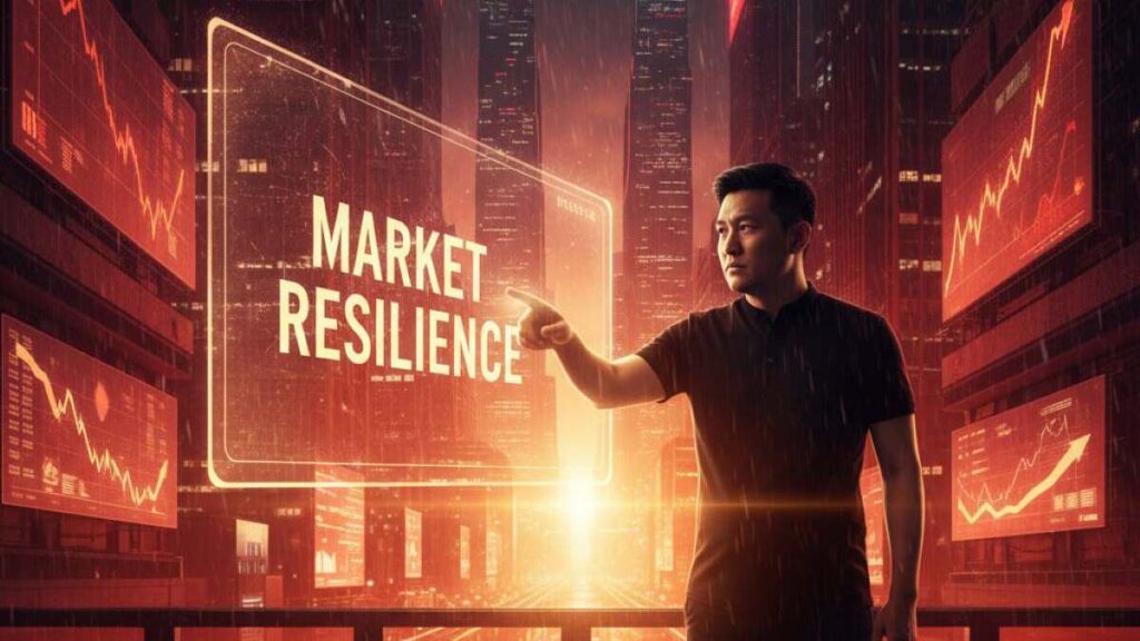 CZ Points to Market Resilience Despite Red Weekend Dips