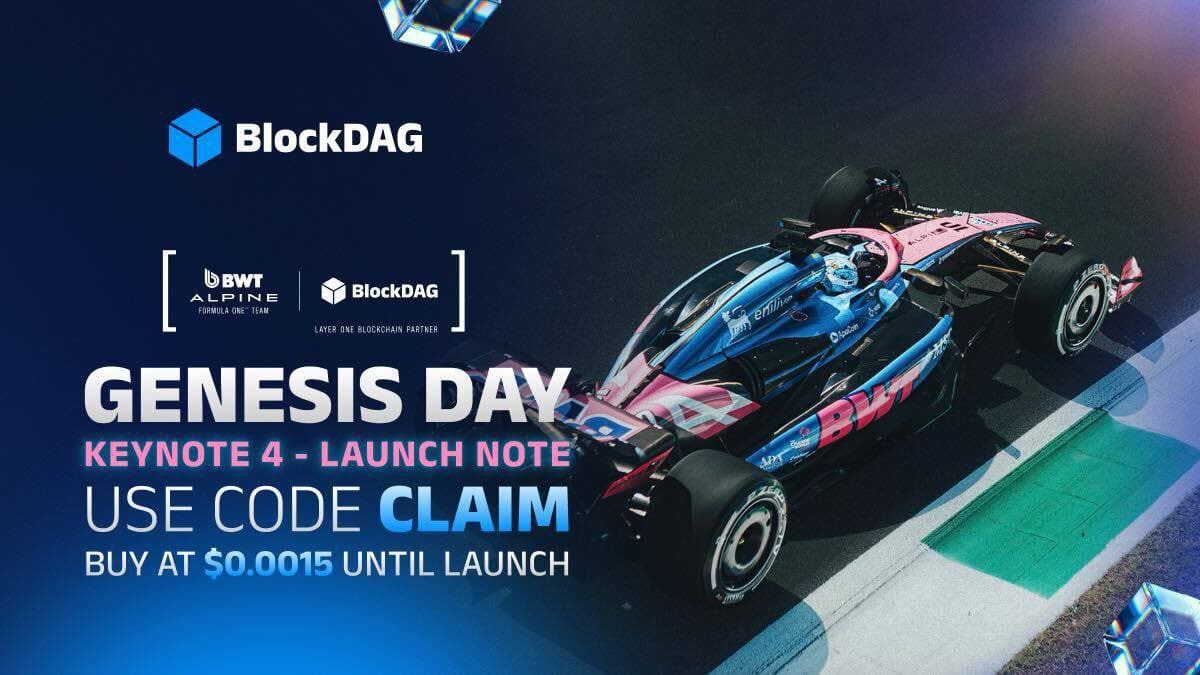 BlockDAG Gears Up For GENESIS Day & Keynote 4 While Stellar Aims for $0.50 & Ethereum Eyes $5,000