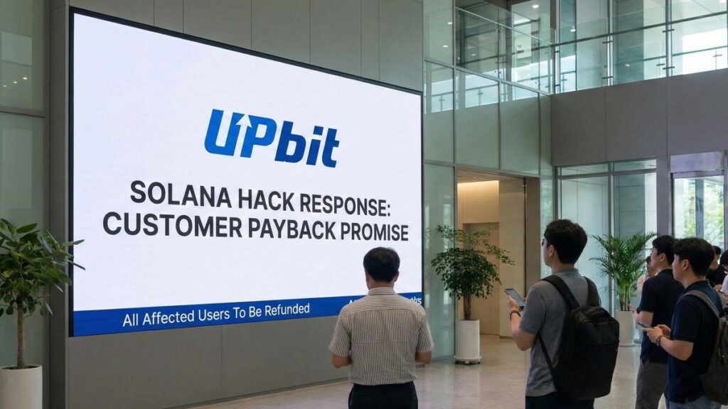 Upbit Responds to Solana Hack With Customer Payback Promise