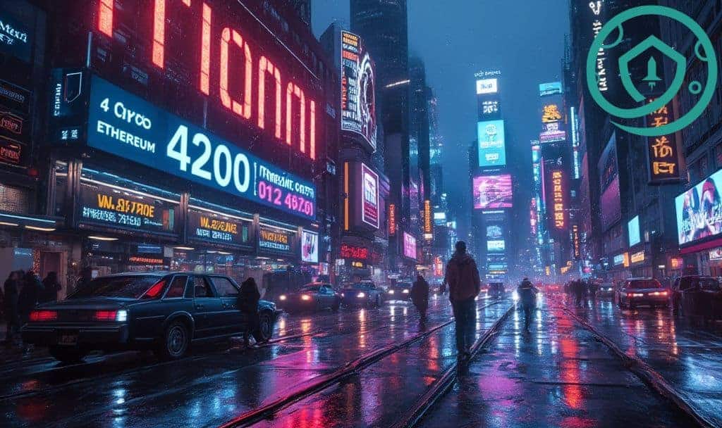 Ethereum Surges to $4,200 Amid Institutional and Whale Moves