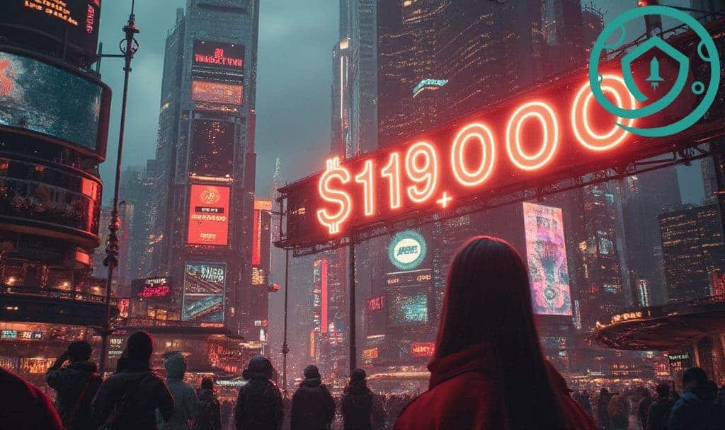 Bitcoin Surges Past $119,000 Amid Institutional Interest