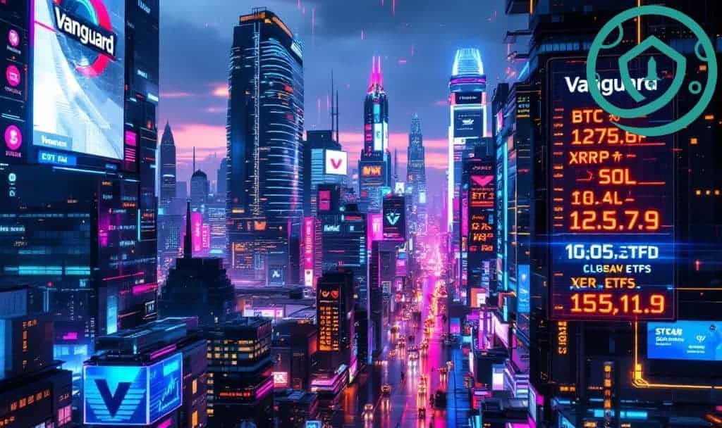 Vanguard Enables BTC, XRP, SOL ETF Trading