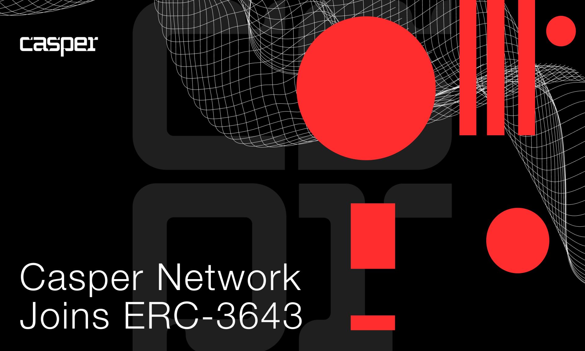 Casper Network Advances Regulated Tokenization with ERC-3643 Standard (8 Oct)