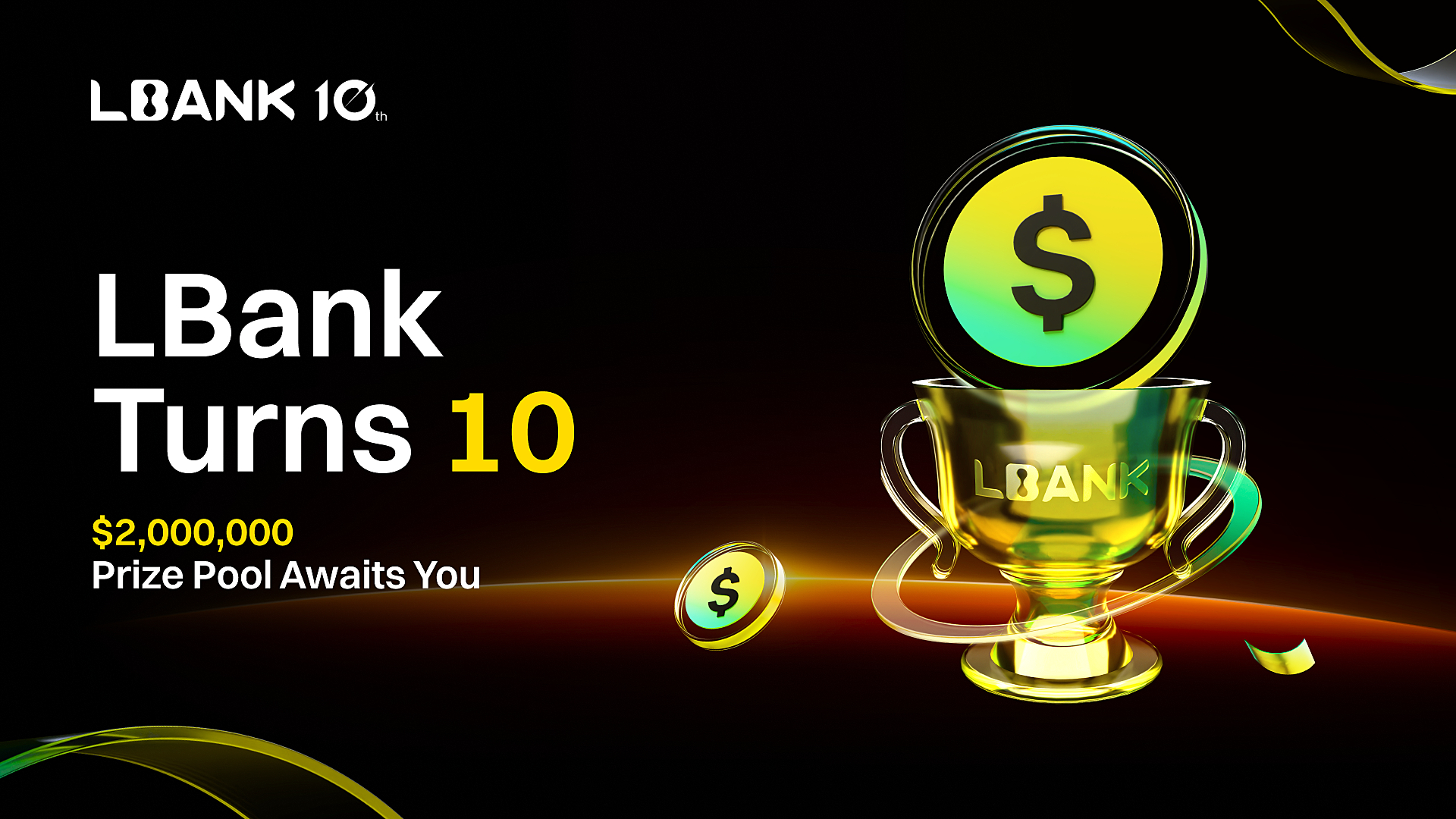 LBank Celebrates 10th Anniversary with $2M Campaign