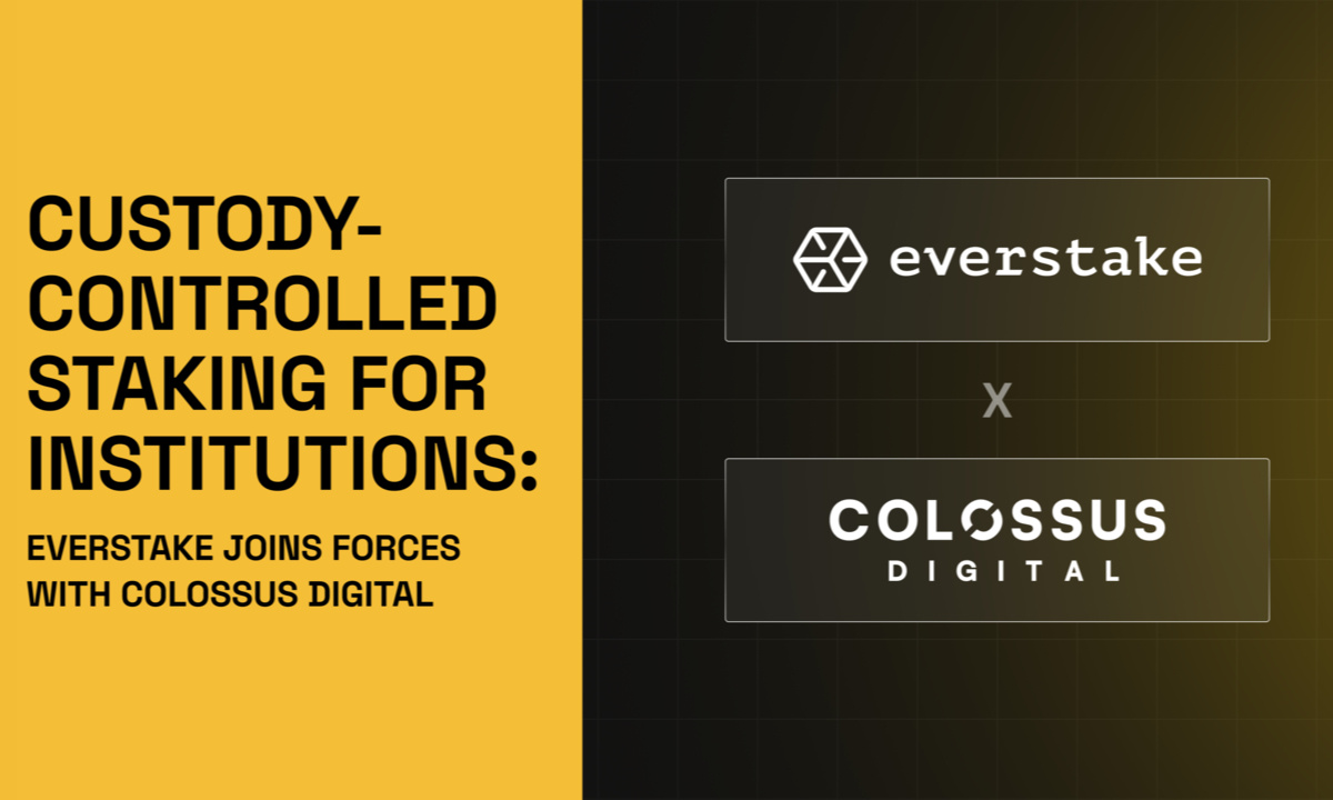 Everstake Partners with Colossus Digital to Deliver Custody-Controlled Staking for Institutions (29 Oct)