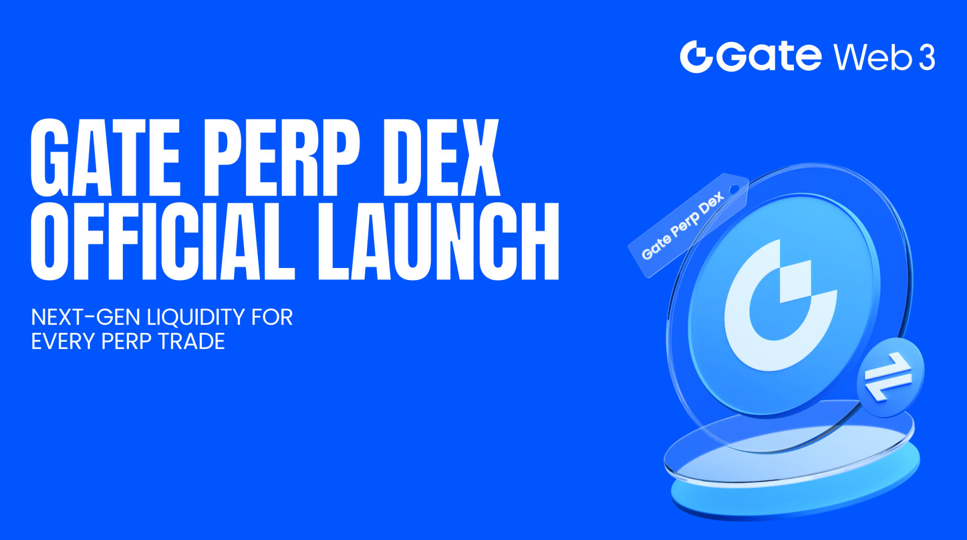 Gate Launches Gate Perp DEX to Redefine Professional Trading with High Performance and Deep Liquidity
