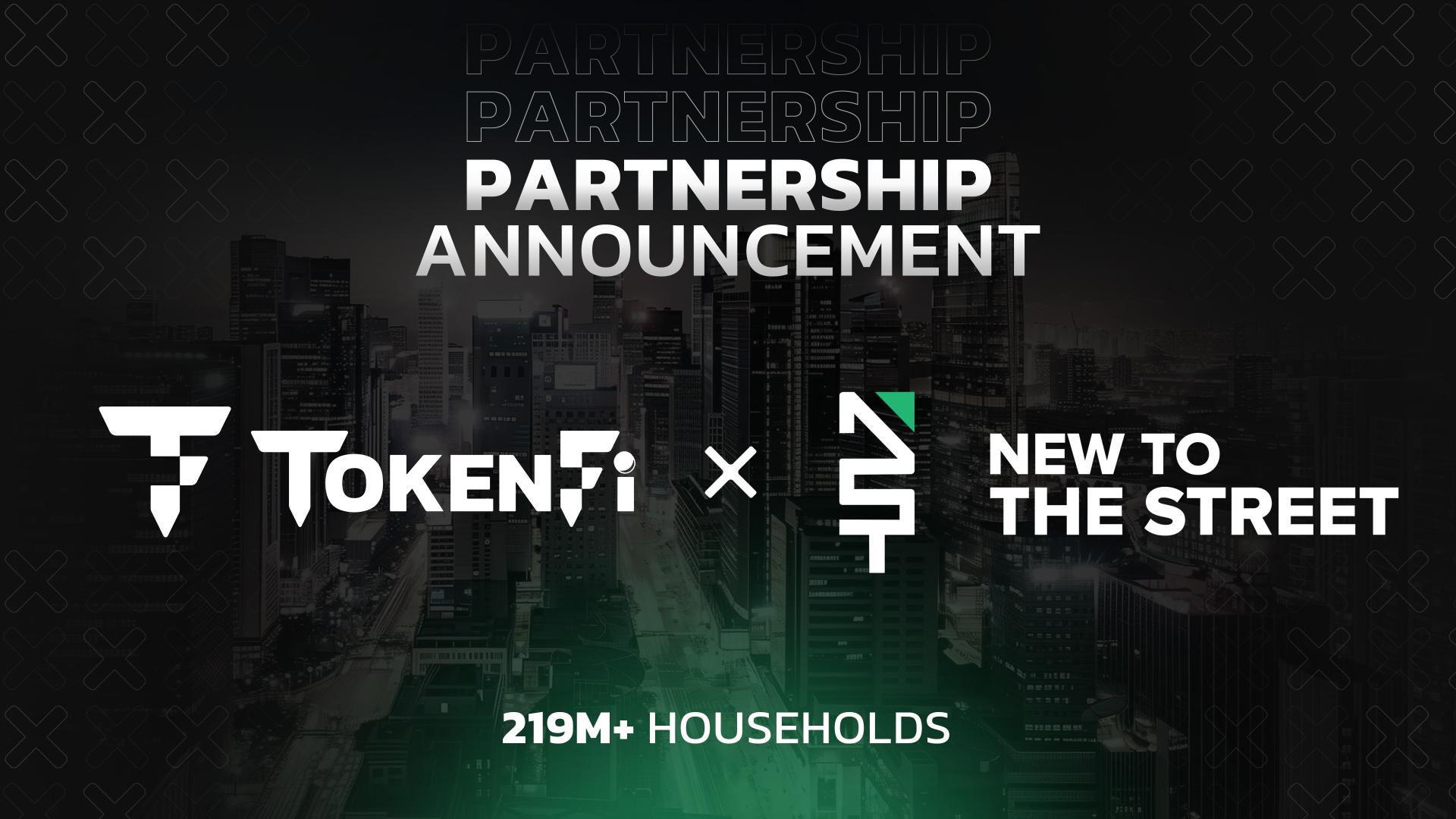 TokenFi and New to The Street Announce National Media Partnership to Reach 219M+ Households (1 Oct)