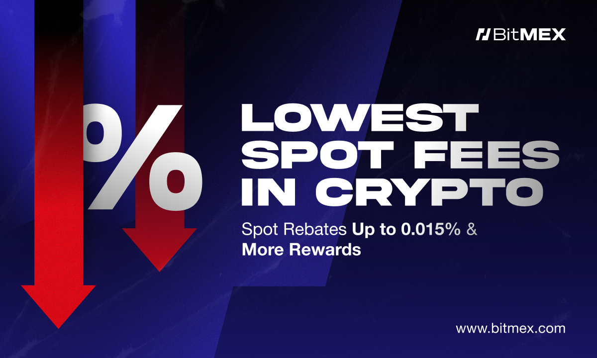 BitMEX Reduces Spot Fees by 50% and Introduces Maker Rebates, Paying Traders to Provide Liquidity (21 Oct)