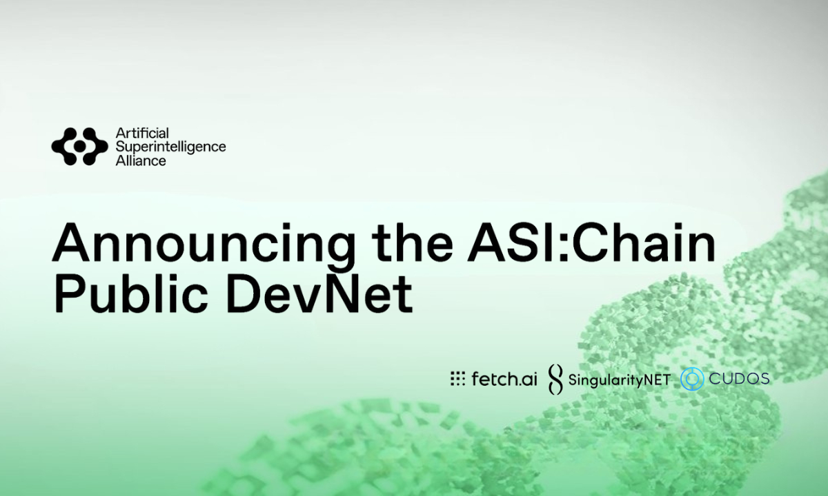 ASI:Chain DevNet Launches With New Infrastructure for Autonomous Agents (26 Nov)