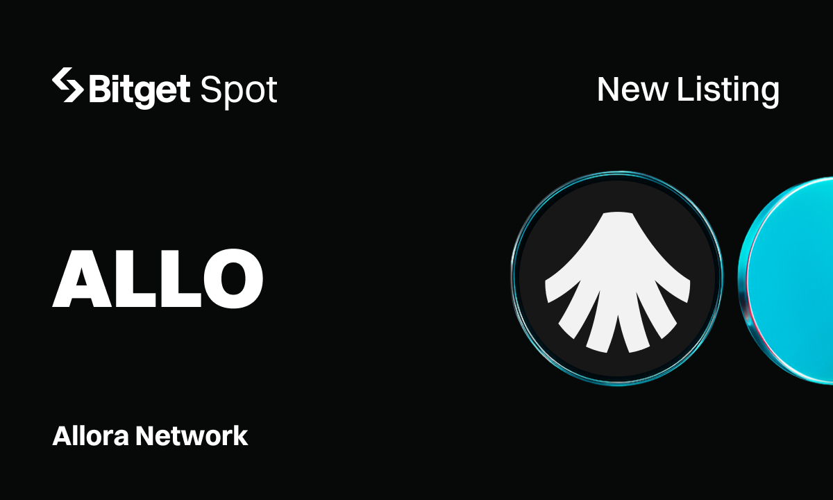 Bitget Lists Allora Network (ALLO) for Spot Trading (12 Nov)