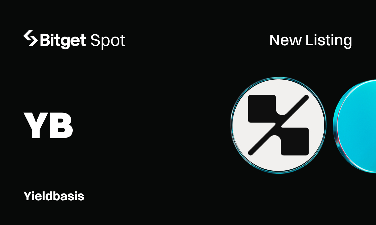 Bitget Lists Yieldbasis (YB) for Spot Trading (15 Oct)