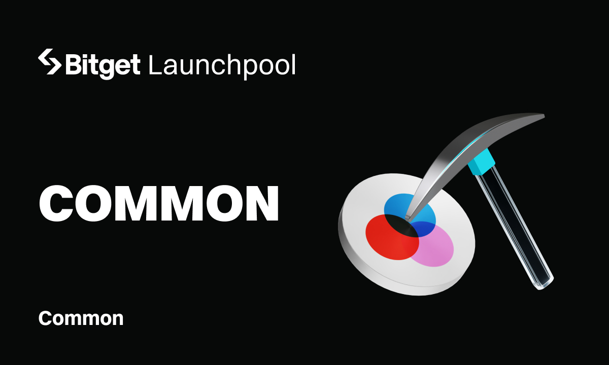 Bitget Launchpool adds Common (COMMON) with over 36M in Token Rewards (27 Oct)