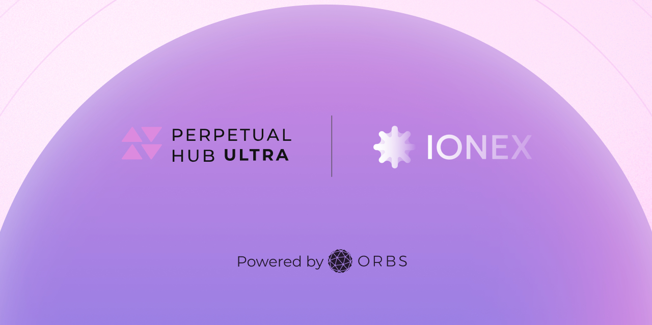 Orbs Perpetual Hub Ultra Integrates with Ionex, Bringing Institutional-Grade Perps to Plasma (6 Nov)