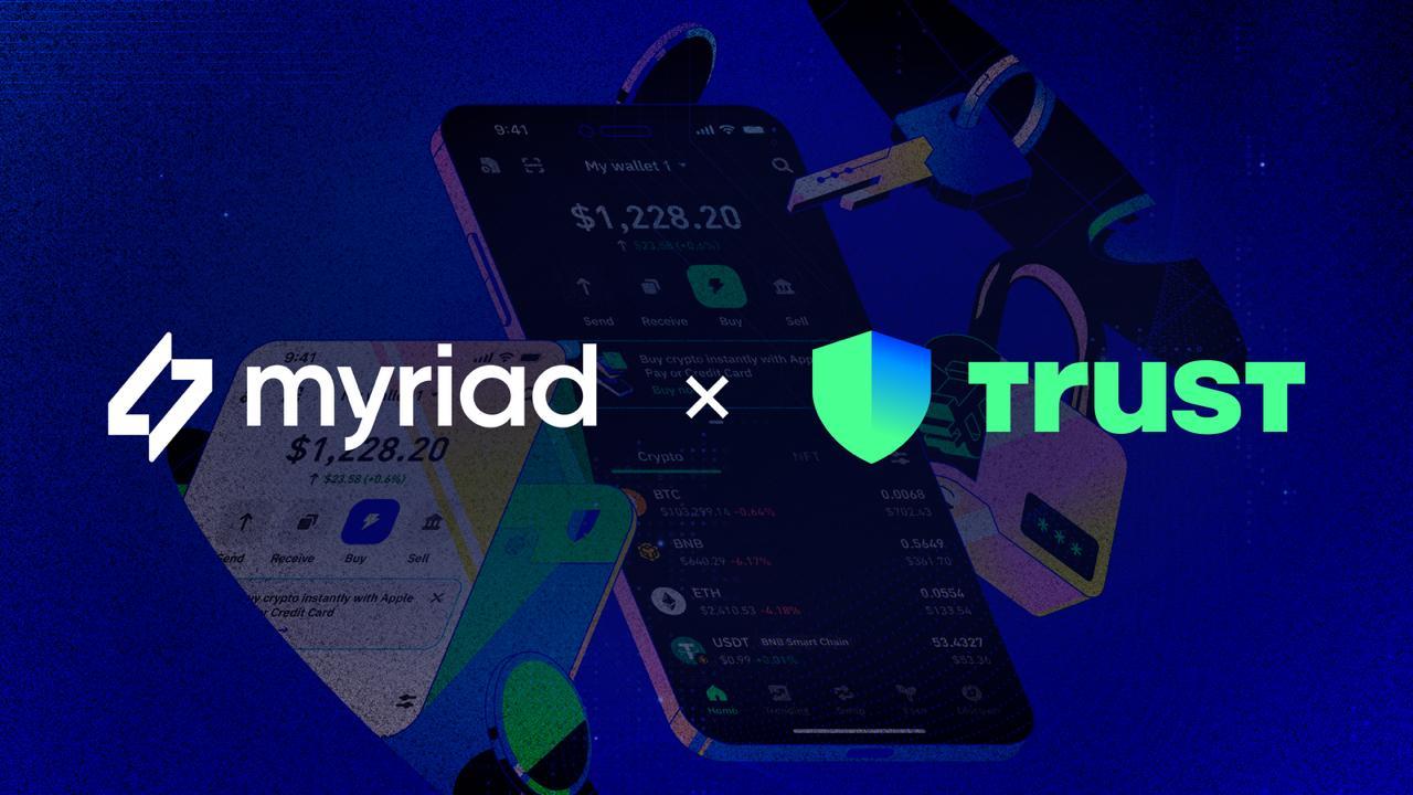 Myriad Partners with Trust Wallet, Debuting as the First-Ever Wallet-Native Prediction Market (2 Dec)