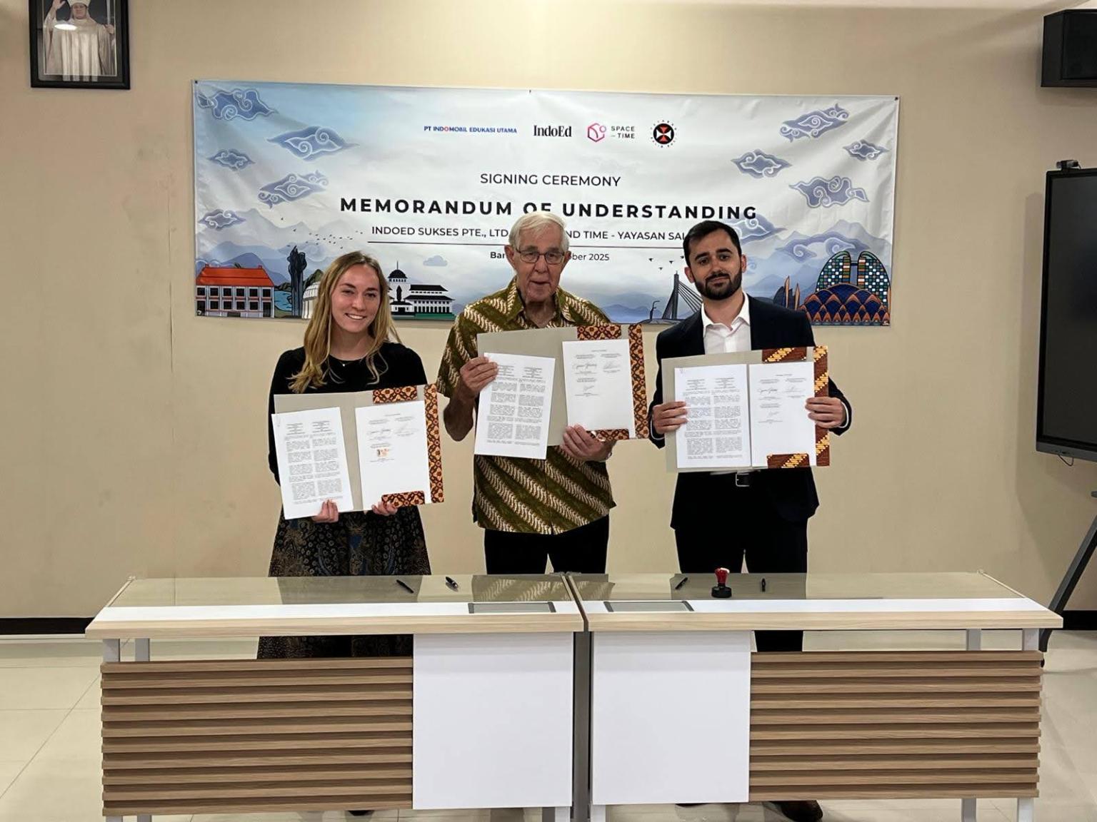 Salib Suci Foundation to Verify Course Results for 14,000 Students Across 70 Schools with Space and Time (9 Oct)