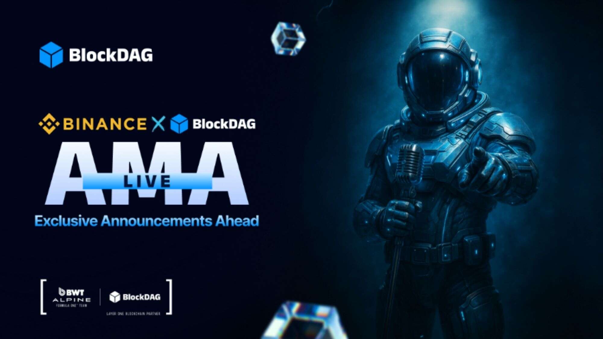 BNB Surges, Solana Targets $300, but BlockDAG’s $430M Presale, Binance AMA Set the Standard for 2025’s Top Crypto Revolution