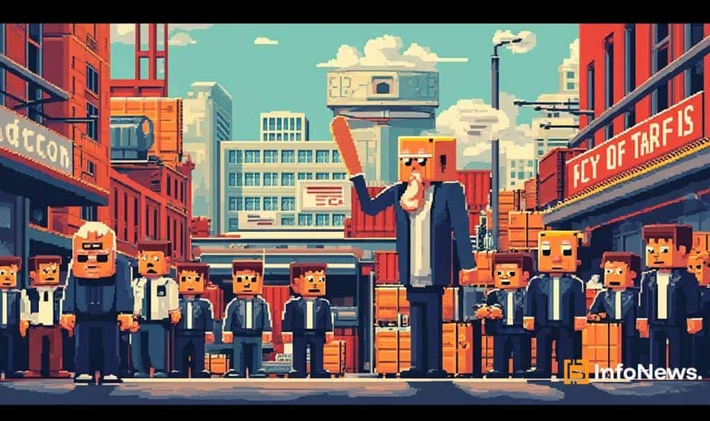 Trump's Tariffs Cited in Crypto Market Volatility Analysis