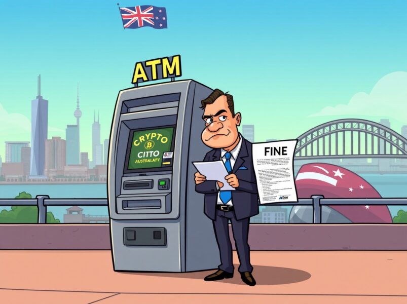 Crucial Crypto ATM Australia Fine: Regulator Cracks Down with $37K Penalty