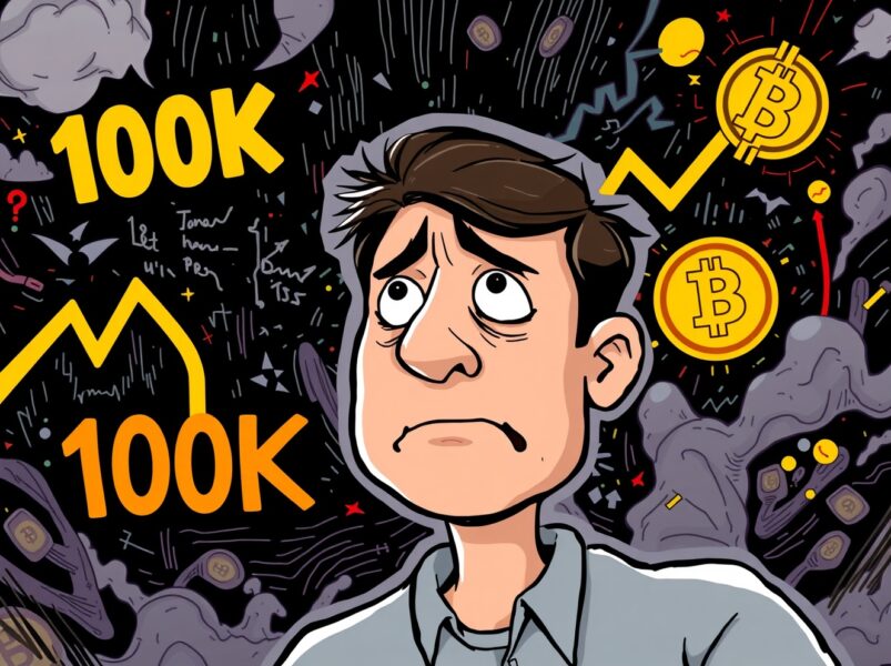Bitcoin Market Anxiety: Why a Drop Below $100K Could Trigger Immense Panic