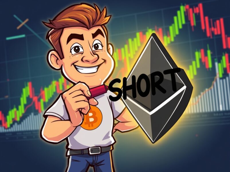 Shocking Bitcoin OG Move: Veteran Investor Opens Massive $15M ETH Short Position
