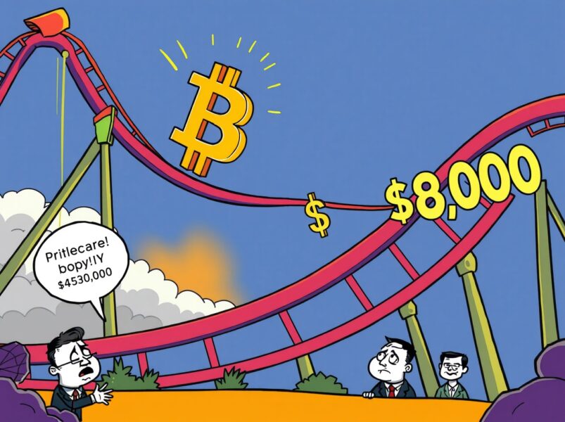 Critical Bitcoin Price Prediction: Why Breaking $80,000 Could Trigger Alarming Declines