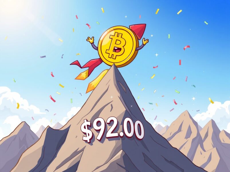 Bitcoin Price Surge: BTC Soars Past $92,000 in Stunning Rally
