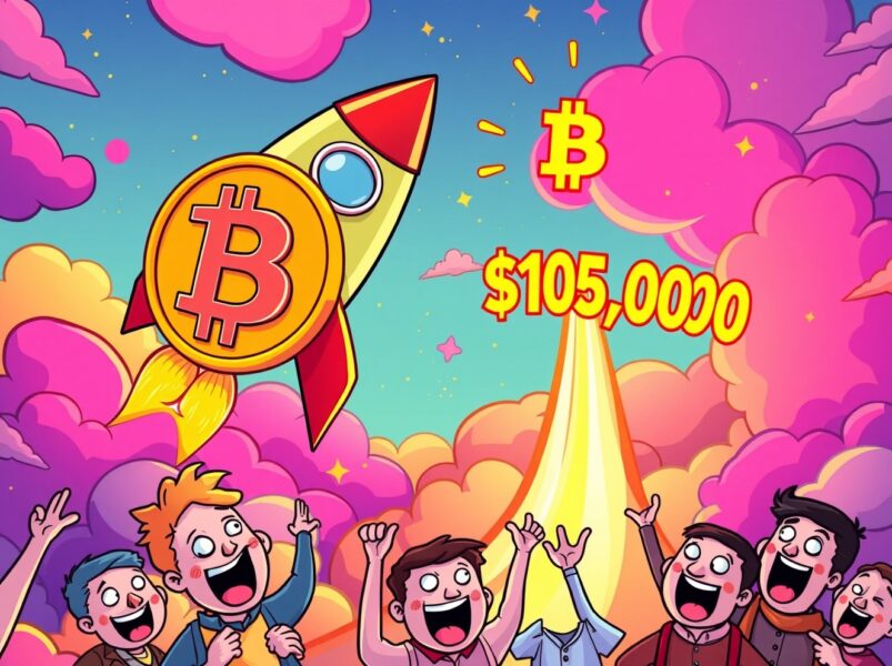 BTC Price Soars Past $105,000 in Stunning Market Breakthrough