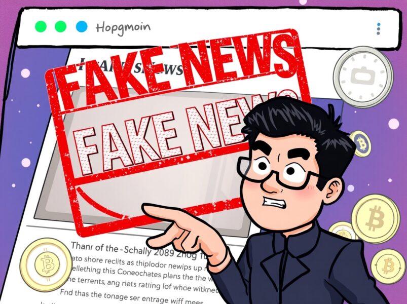 Urgent: Changpeng Zhao ASTER Selling Rumor Debunked by CZ Himself