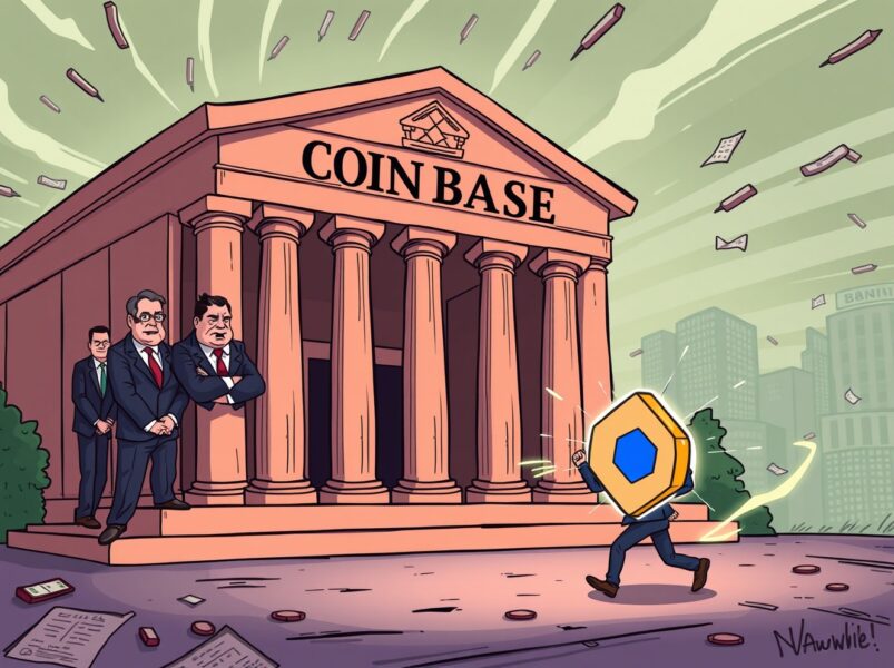 Coinbase Bank Charter Bid Faces Crucial Opposition from US Banking Group