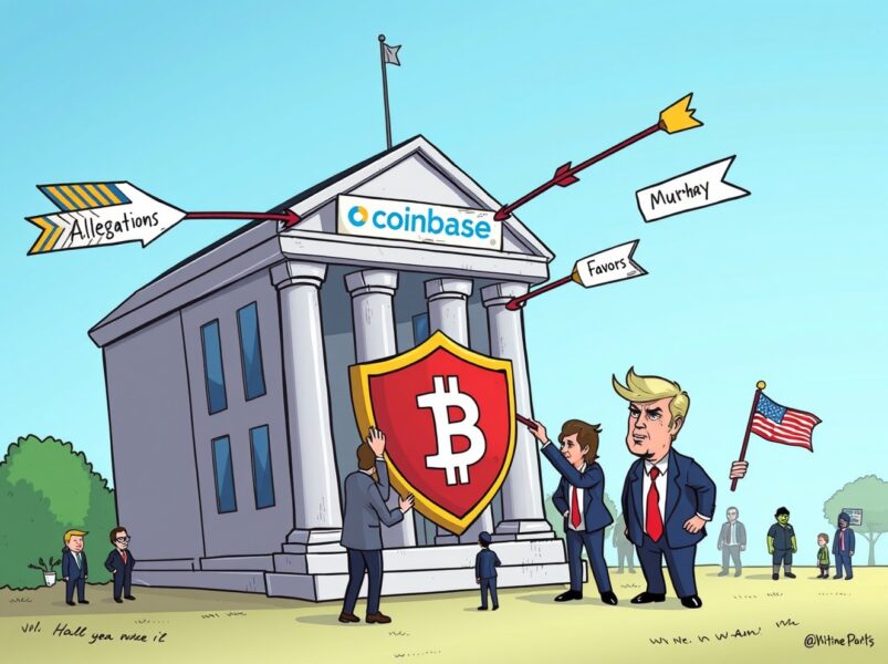 Coinbase Political Donations: CEO Debunks Trump Favor Allegations