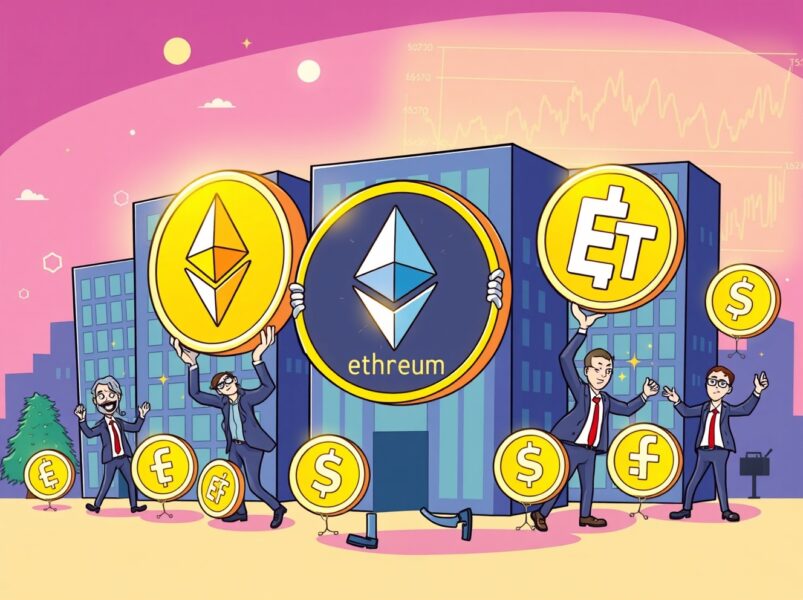 Corporate ETH Holdings Skyrocket: 68 Companies Now Control More Ethereum Than All Spot ETFs Combined