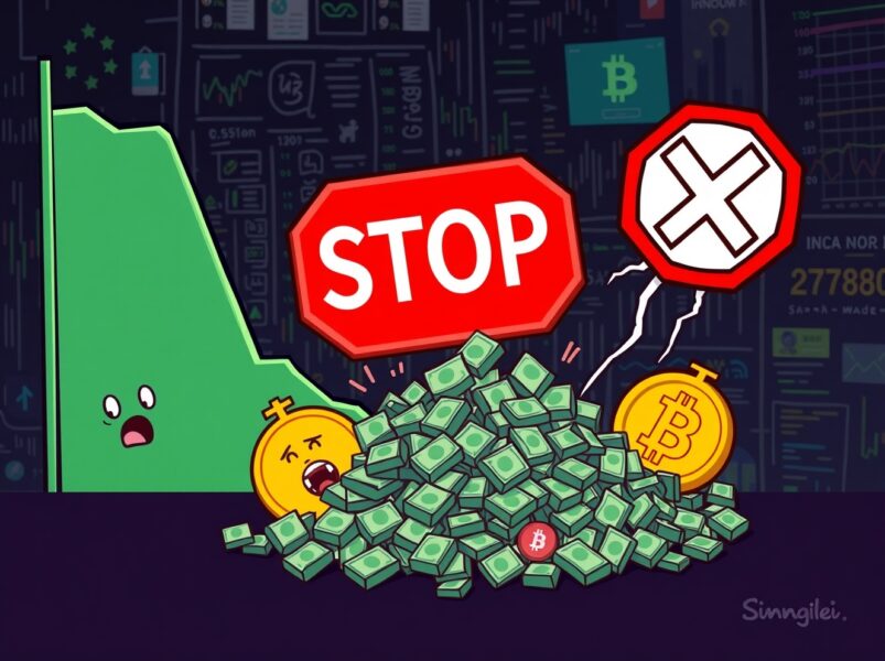 Crypto Futures Liquidation: Massive $470 Million Wipeout Shakes Markets