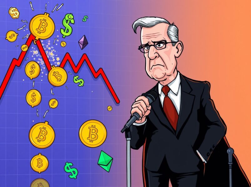 Massive Crypto Futures Liquidations: $300M Vanishes After Powell’s Presser