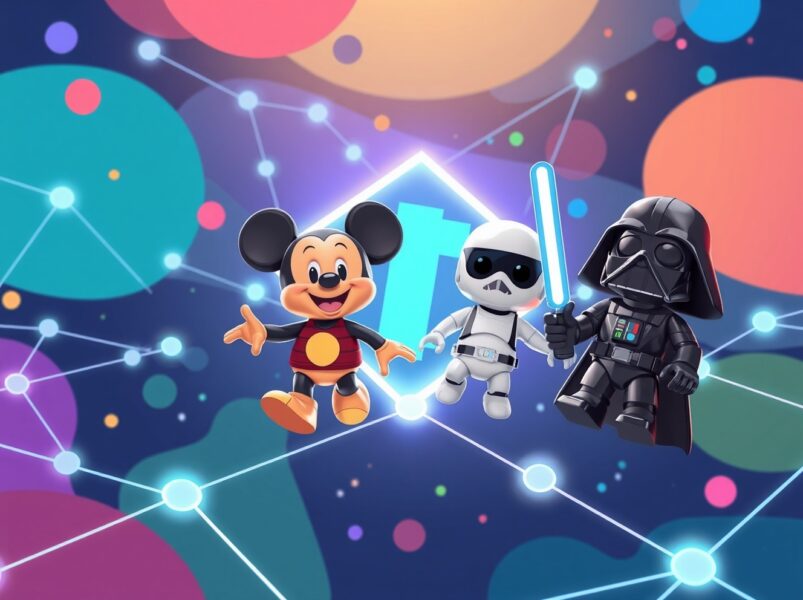 Revolutionary Cryptoys Abstract Chain Launch Brings Magical Disney and Star Wars Collectibles