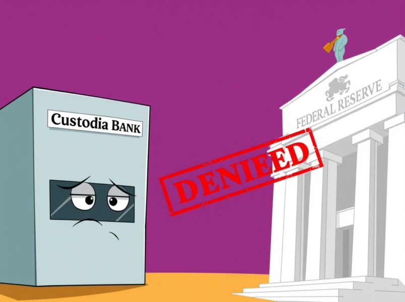 Crucial Setback: Custodia Bank Master Account Denied by Appeals Court