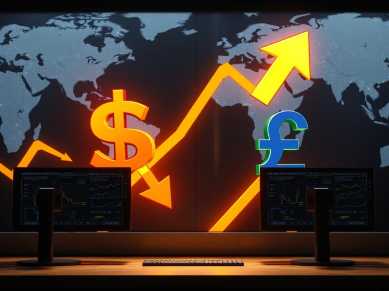 Dollar Slips: How Dovish Fed Expectations Are Reshaping Currency Markets While Sterling Holds Strong