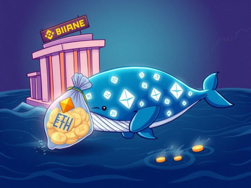Strategic ETH Whale Accumulation: $621M Binance Withdrawal Sparks Market Buzz