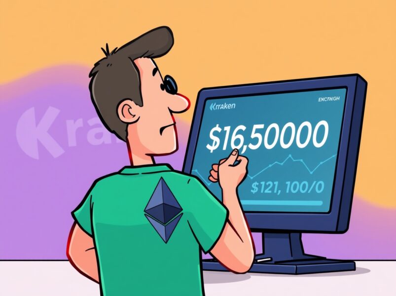 Ethereum ICO Participant Unveils Massive $6M ETH Deposit to Kraken
