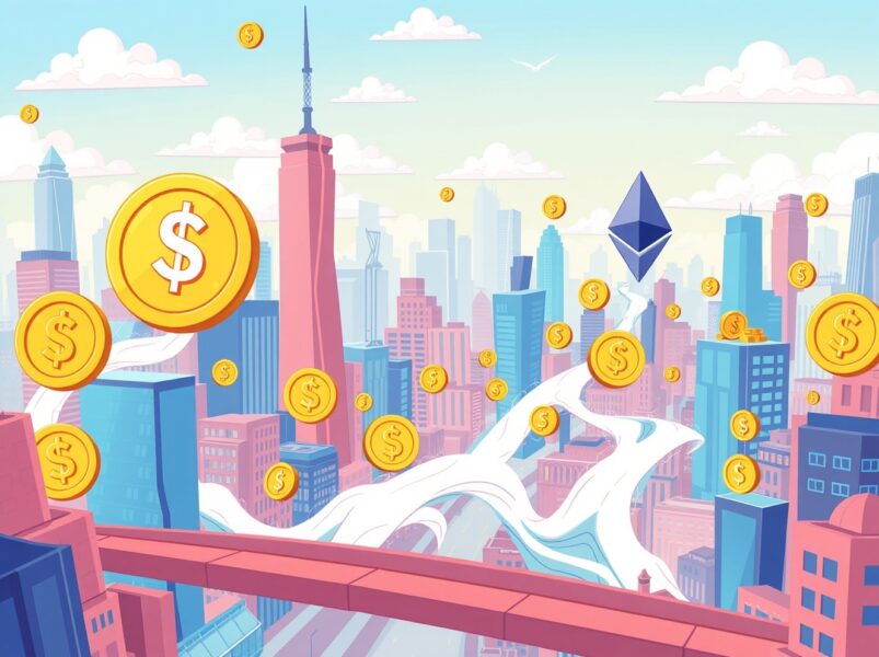 Unprecedented Ethereum-Based Stablecoin Volume Soars to New Heights