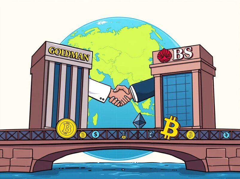 Institutional Crypto Options: Historic Trade by Goldman Sachs & DBS Forges New Path