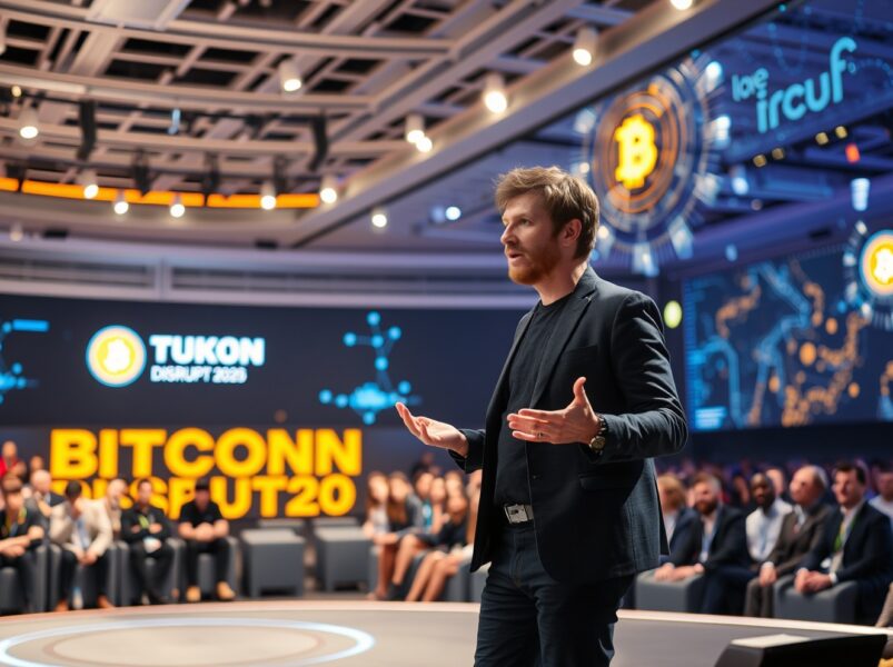 Bitcoin World Disrupt 2025: Thomas Middleditch’s Remarkable AI Storytelling Pitch Captivates Attendees