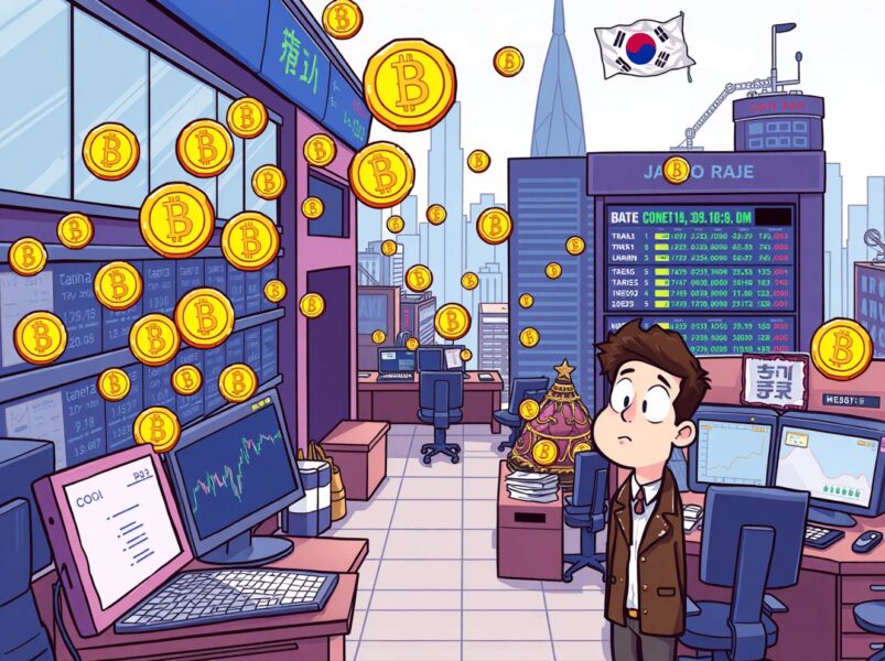 South Korean Crypto Trading Volume Plummets: An Alarming Paradox Despite New Listings
