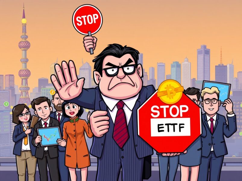 South Korean Spot Crypto ETF Trading Halted: Urgent Regulatory Clampdown Revealed