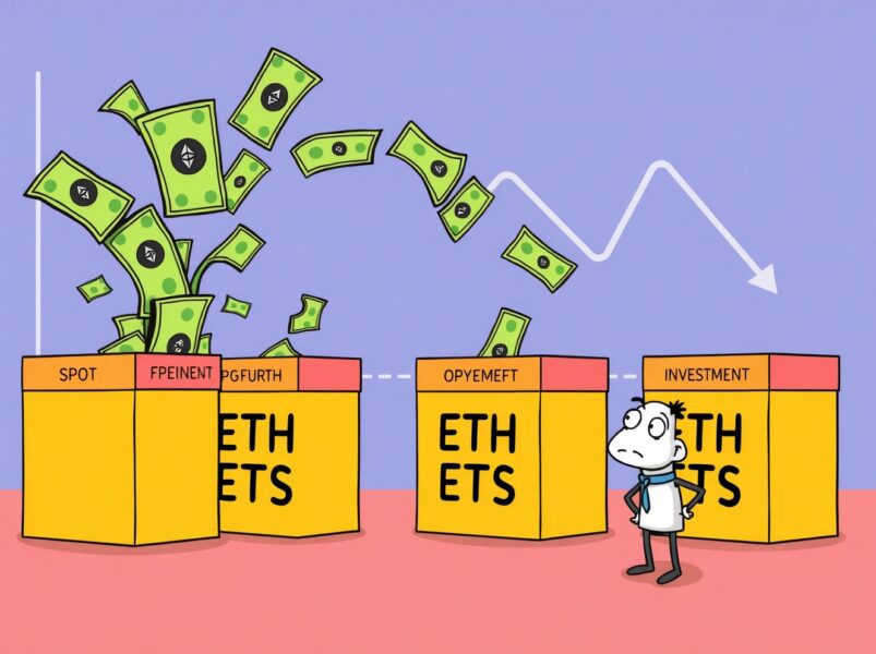 Spot ETH ETFs: Alarming $135.5M Outflow Signals Shifting Market Dynamics