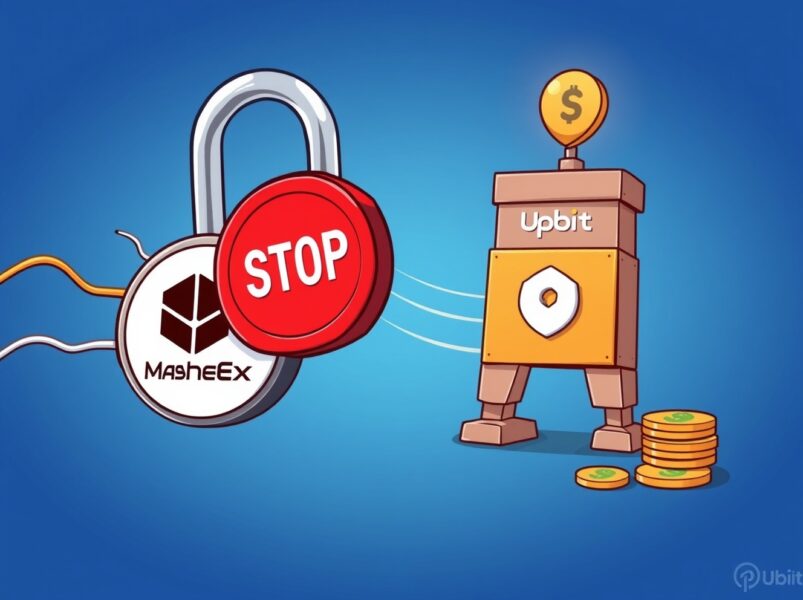 Urgent: Upbit Suspends Deposits for MaskEx and Xinbi Guarantee Amid Security Fears