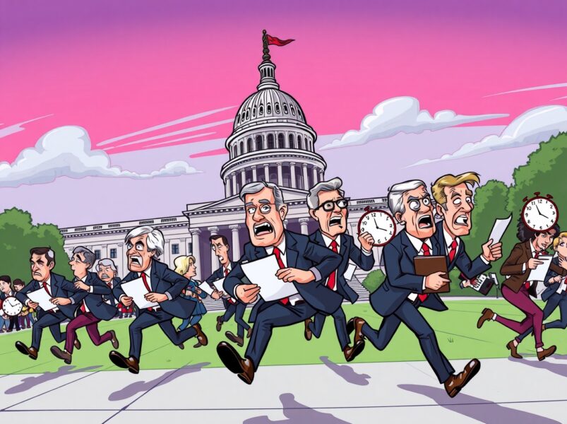 Urgent Budget Vote: Senate Republican Leader Pushes for Immediate Government Funding Solution