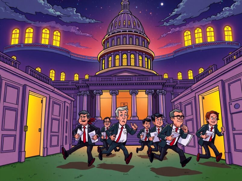 Critical Vote: US House Races to End Government Shutdown Wednesday Night