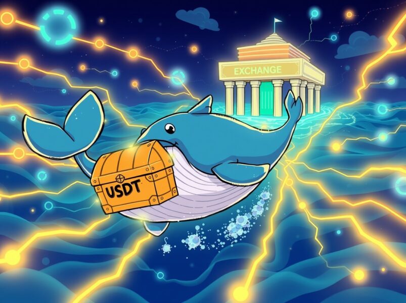 Massive 283 Million USDT Transfer to OKX: What This Whale Movement Reveals