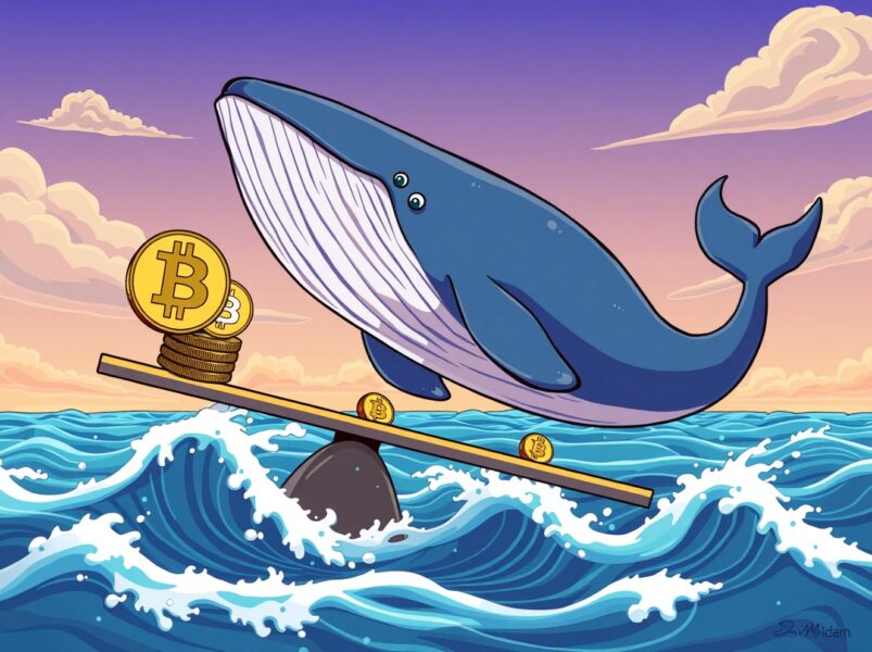 Massive BTC Long Position: Whale Awakens with Bold 20x Leverage Bet